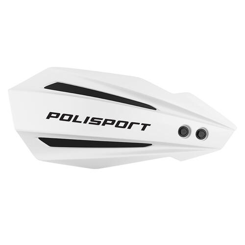 Yamaha YZ250F 2008-2025 Polisport Bullit MX Handguards Universal White