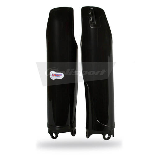 Honda CR125R 2004-2017 Polisport Fork Protectors Black Plastic