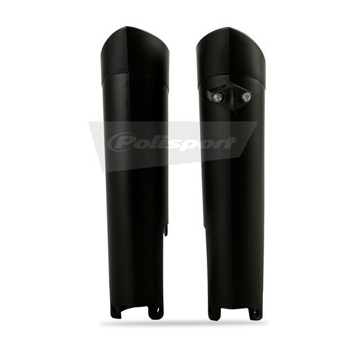 KTM 530 EXC-R 2008-2011 Polisport Fork Protectors Black Plastic