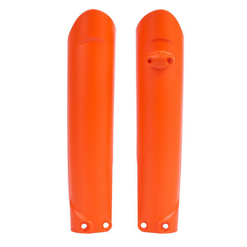 KTM 450 EXC-F 2016-2025 Polisport Fork Protectors Orange Plastic