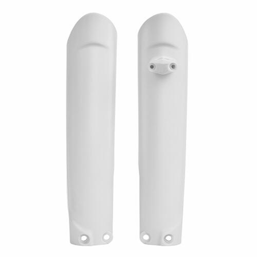 KTM 450 EXC-F 2016-2025 Polisport Fork Protectors White Plastic