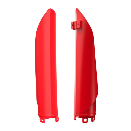 Beta Xtrainer 300 2015-2023 Polisport Fork Covers Guards Red Plastic
