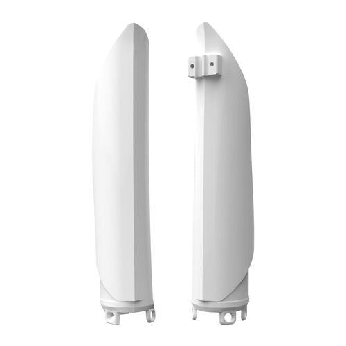 Beta RR 450 2012-2014 Polisport Fork Covers Guards White Plastic