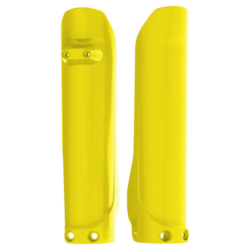Husqvarna FX350 2017-2025 Polisport Fork Protectors Yellow Plastic