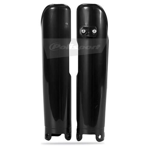 KTM 250 EXC-F 1999-2007 Polisport Fork Protectors Black Plastic