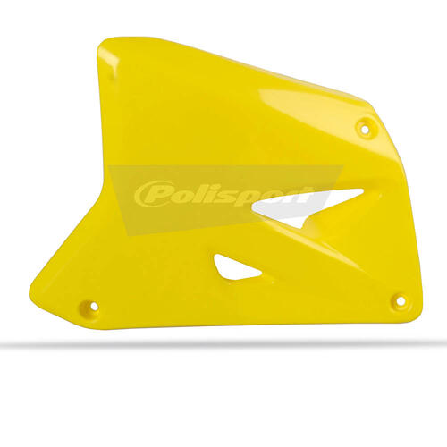 Suzuki RM85 2002-2017 Polisport Radiator Shrouds Pair Yellow