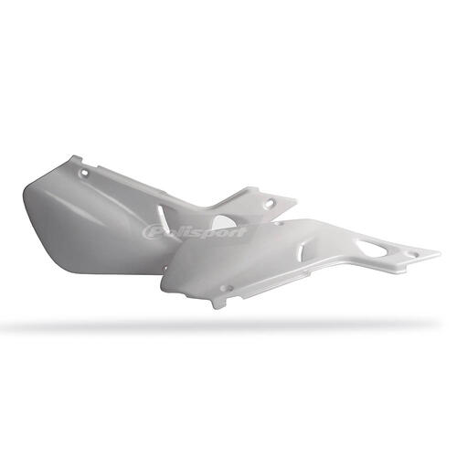 Honda CR250R 1997-1999 Polisport Sidecovers Pair Panels White
