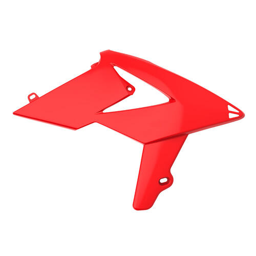 Beta RR 300 2T Racing 2014-2019 Polisport Radiator Shrouds Pair Red