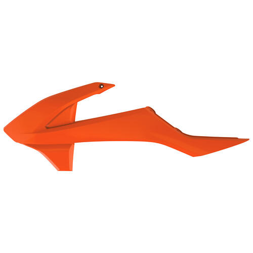 KTM 85 SX 2018-2023 Polisport Radiator Shrouds Pair Orange