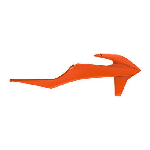 KTM 450 XC-F 2019-2022 Polisport Radiator Shrouds Pair Orange