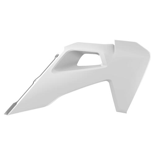 Husqvarna TC250 2019-2022 Polisport Radiator Shrouds Pair (2020 White)