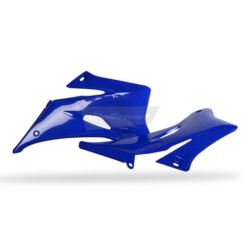 Yamaha YZ250F 2006-2009 Polisport Radiator Shrouds Pair Blue