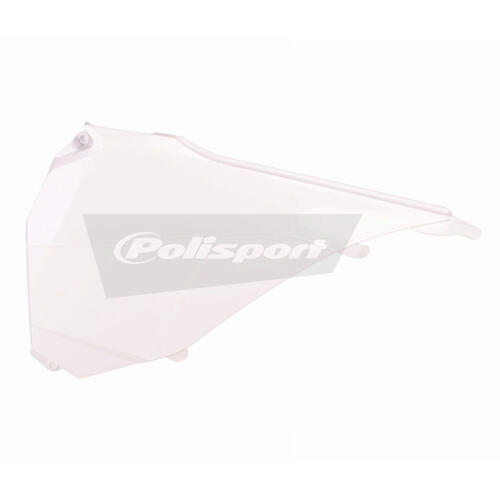 KTM 350 EXC-F 2014-2016 Polisport Airbox Covers Pair Panels White