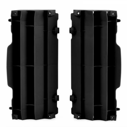 KTM 400 EXC 2009-2011 Polisport Radiator Louvres Fins Pair Grilles Black Plastic