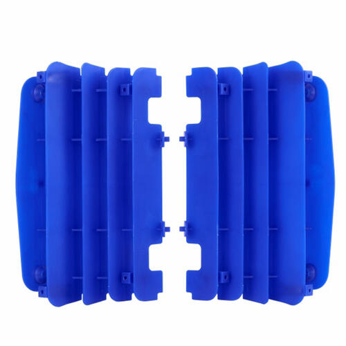 Yamaha YZ450F 2010-2013 Polisport Radiator Louvres Fins Pair Grilles Blue