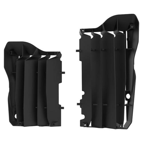 Honda CRF450RX 2017-2020 Polisport Radiator Louvres Fins Pair Black