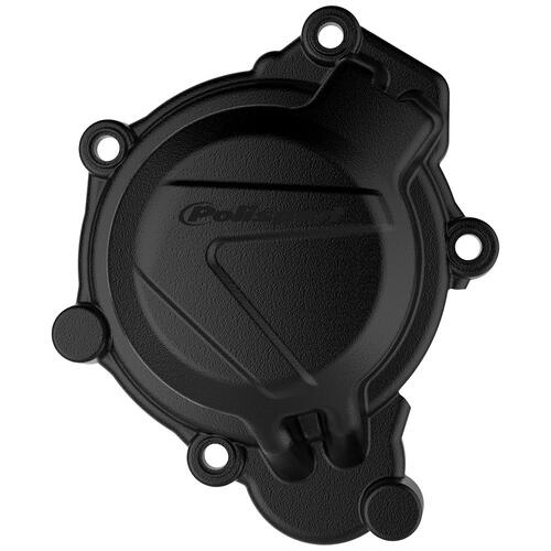 KTM 150 SX 2016-2022 Polisport Ignition Cover Protector Black