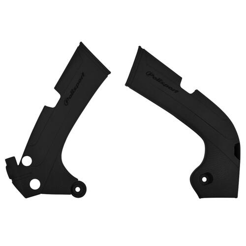 Honda CRF250R 2018-2019 Polisport Frame Guards Protectors Black