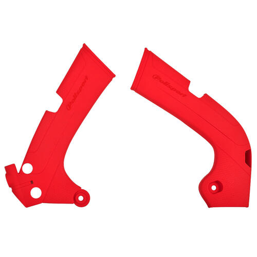 Honda CRF250R 2018-2019 Polisport Frame Guards Protectors Red