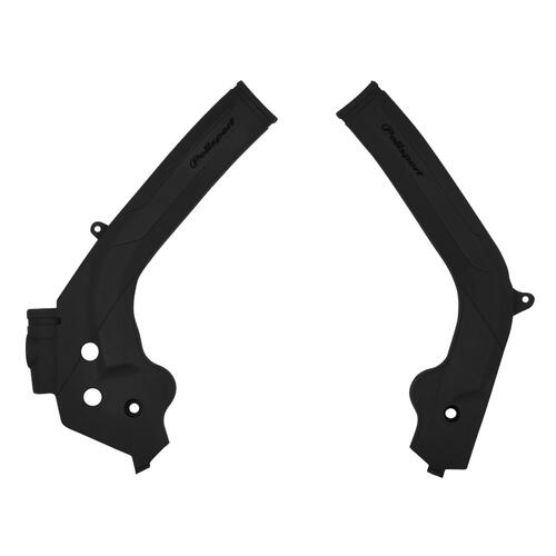 Husqvarna TC250 2016-2018 Polisport Frame Guards Protectors Black