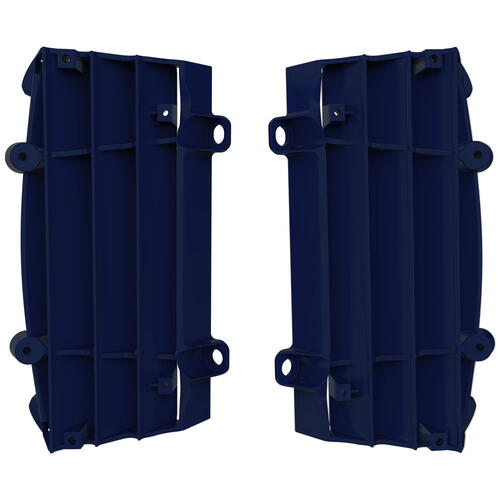 KTM 350 EXC-F 2017-2023 Polisport Radiator Louvres Fins Pair Grilles Blue