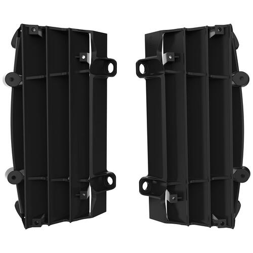 KTM 150 EXC TPI 2020-2023 Polisport Radiator Louvres Fins Pair Black