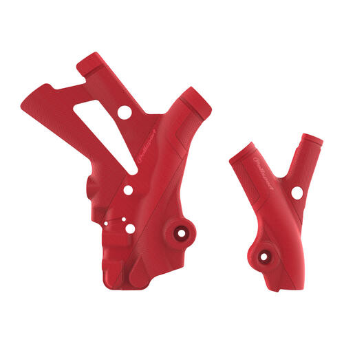 Beta RR 480 4T RACING 2017-2019 Polisport Frame Guards Protectors Red