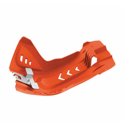 KTM 125 EXC 2006-2011 Polisport Fortress Skid Plate Orange Plastic Protection
