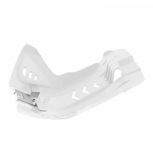 KTM 144 SX 2008 Polisport Fortress Skid Plate White Plastic Protection
