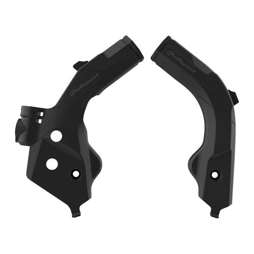Husqvarna TC250 2019-2022 Polisport Frame Guards Protectors Black