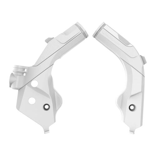 Husqvarna TC250 2019-2022 Polisport Frame Guards Protectors White