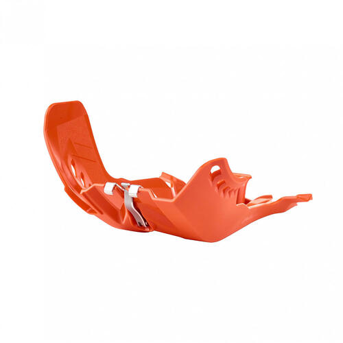 Husqvarna TE250 2017-2019 Polisport Fortress Skid Plate Orange