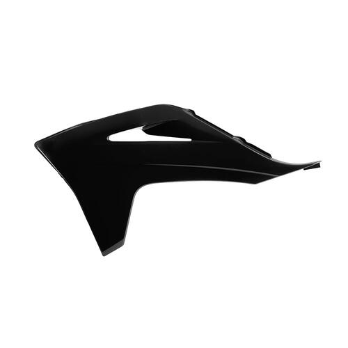 Gas-Gas EX 350F 2022-2023 Polisport Radiator Shrouds Pair Black