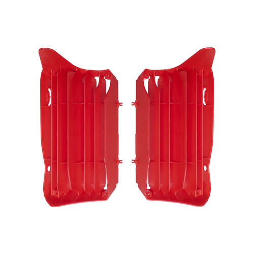 Honda CRF250R 2025-2025 Polisport Radiator Louvres Fins Pair Grilles Red Plastic