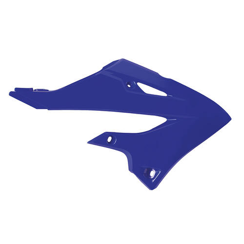 Yamaha YZ250X 2022-2024 Polisport Radiator Shrouds Pair Blue