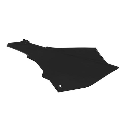 Yamaha YZ250X 2023-2024 Polisport Sidecovers Pair Panels Black
