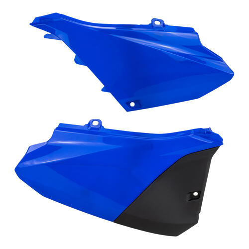 Yamaha YZ85LW Big Wheel 2022-2025 Polisport Sidecovers Pair Panels Blue