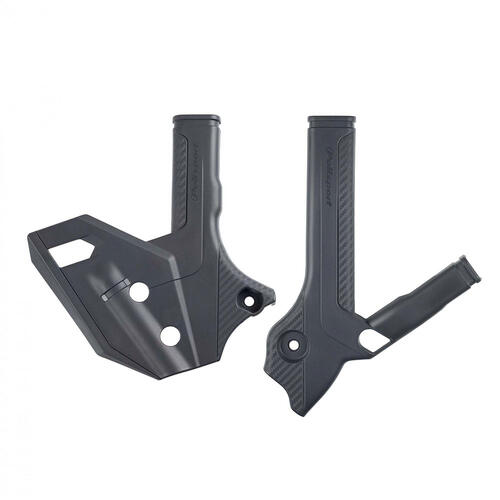 Suzuki DR-Z400SM 2006-2022 Polisport Frame Guards Protectors Black