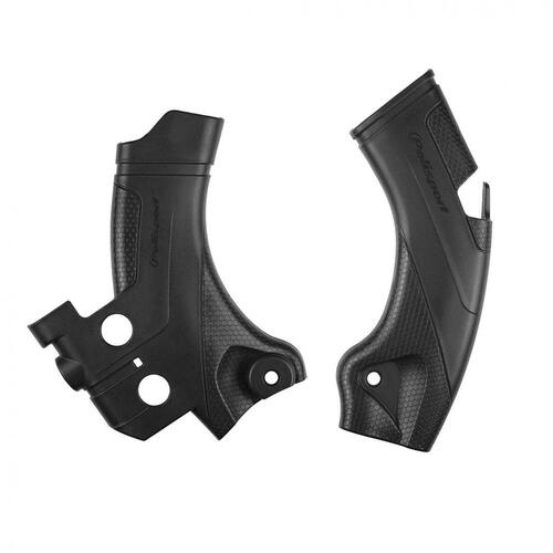 Honda CRF250R 2022 Polisport Frame Guards Protectors Plastic Black