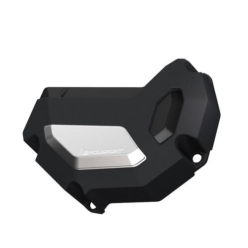 Yamaha XSR900 2015-2022 Polisport Alternator Cover Protector Black/Silver