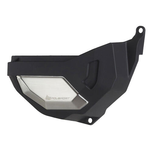 Honda CRF1100L Africa Twin 2020-2024 Polisport Alternator Cover Protector Black/Silver