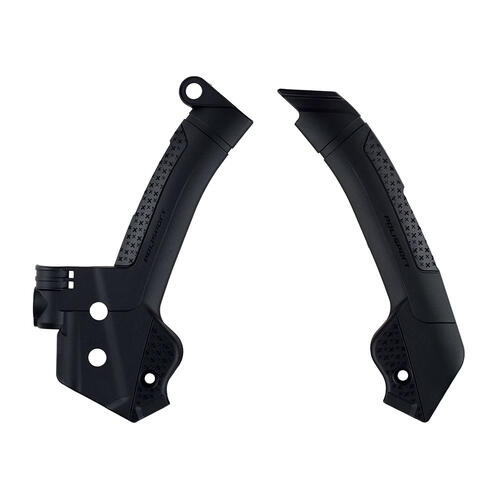 Husqvarna TC250 2024-2025 Polisport Frame Guards Protectors Black