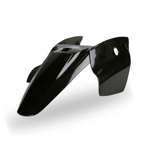 KTM 65 SX 2002-2008 Polisport Rear Fender Mudguard & Sidecover Combo Black