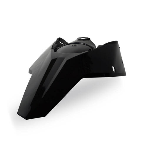 KTM 300 EXC 2008-2011 Polisport Rear Fender Mudguard & Sidecover Combo Black