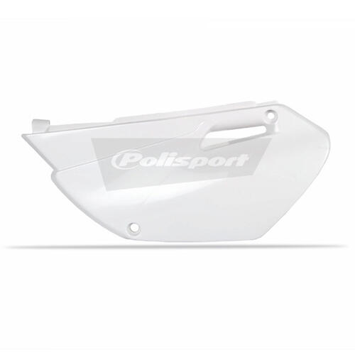 Yamaha YZ85LW Big Wheel 2015-2021 Polisport Sidecovers Pair Panels White