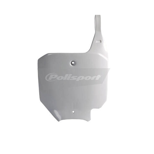 Honda CR80R 1996-2001 Polisport Front Number Plate White Direct Replacement