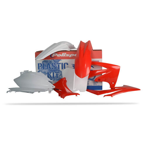 Honda CRF250R 2010-2013 Polisport Plastics Kit OEM Colours Inc Fenders & Shrouds