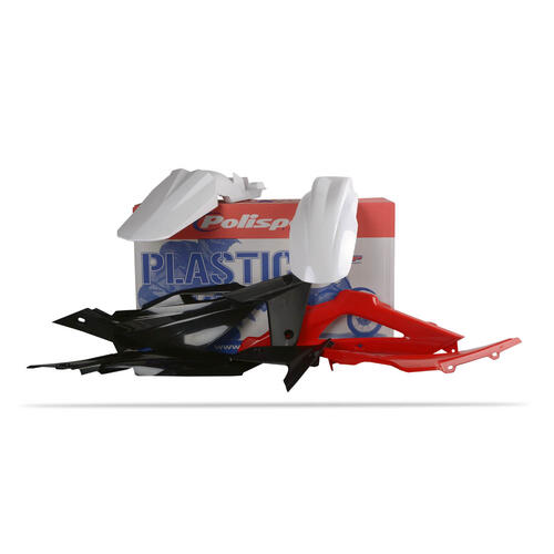 Husqvarna TC250 2008 Polisport Plastics Kit OEM Colours Inc Fenders & Shrouds