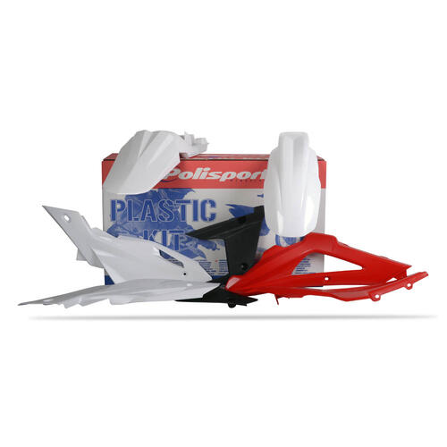 Husqvarna TC250 2009 Polisport Plastics Kit OEM Colours Inc Fenders & Shrouds