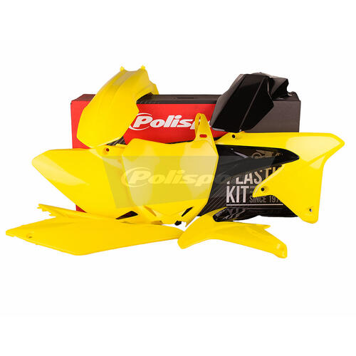 Suzuki RM-Z450 2008-2017 Polisport Plastics Kit OEM Colours Inc Fenders & Shrouds